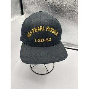 USS PEARL HARBOR LSD-52 HAT Black New Era